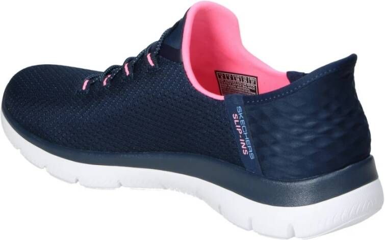 Skechers Diamant Instappers Blue Dames