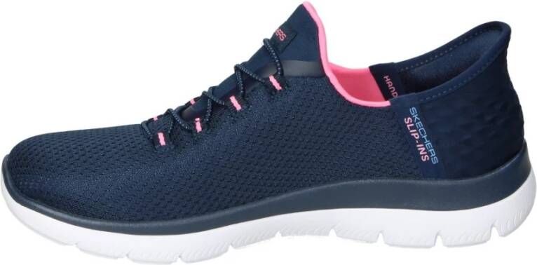 Skechers Diamant Instappers Blue Dames