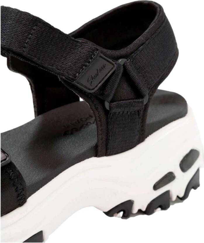 Skechers D'lites Fresh Catch Sandals Black Dames