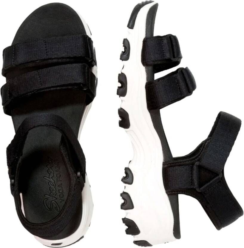 Skechers D'lites Fresh Catch Sandals Black Dames