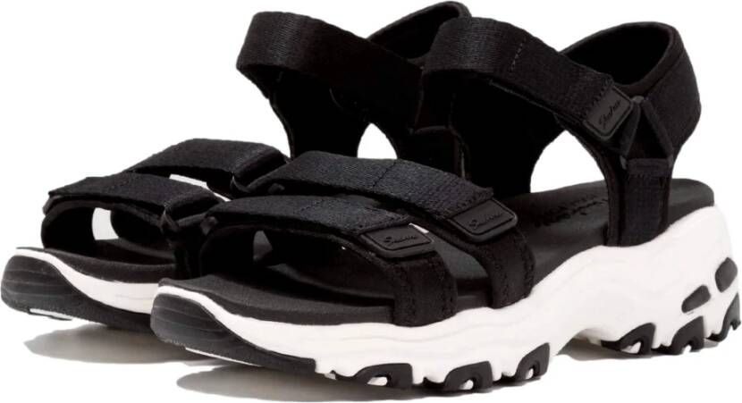 Skechers D'lites Fresh Catch Sandals Black Dames