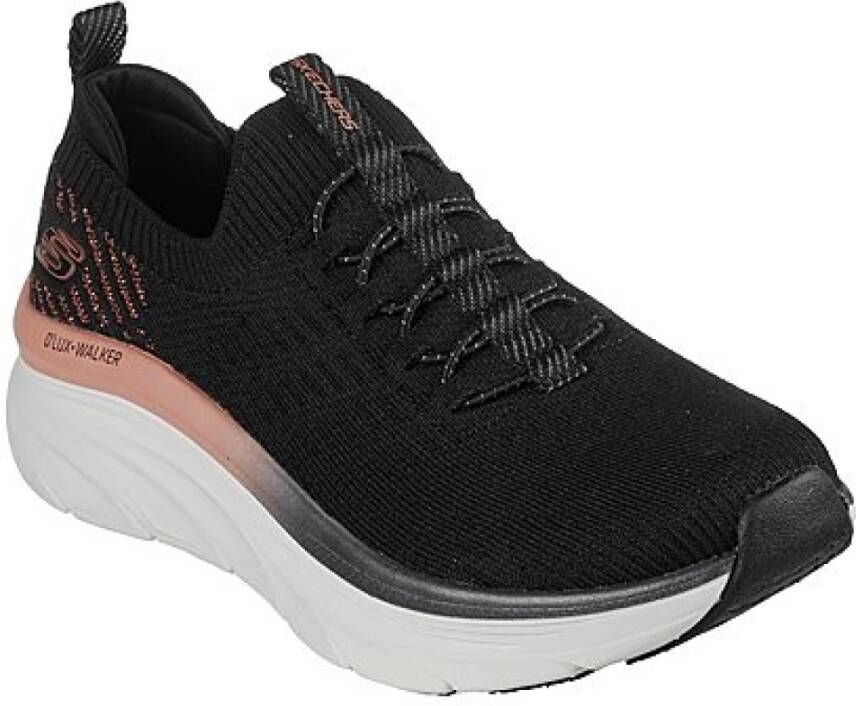 Skechers Dlux Walker Laat het gloeien Zwart Dames