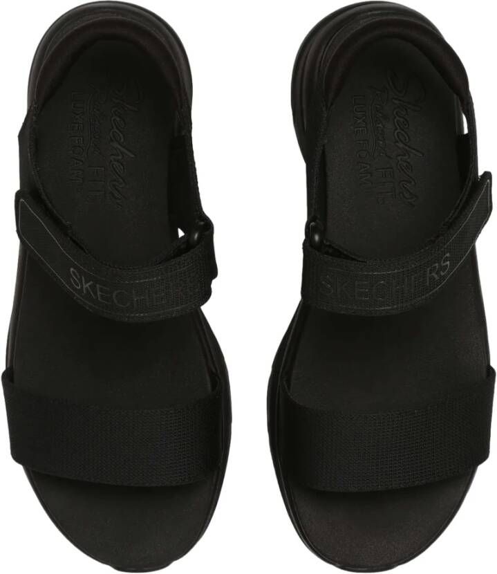 Skechers D'lux Walker New Sandals Black Dames