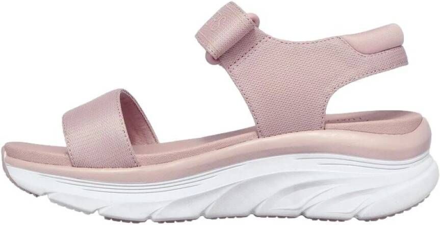 Skechers DLuxe Walker Sandalen voor Dames Pink Dames
