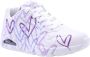 Skechers Sneakers met sleehak UNO-SPREAD THE LOVE Vrijetijdsschoen lage schoen veterschoen met coole graffiti-print - Thumbnail 26