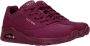 Skechers Donkerpaarse Air-Cooled Memory Foam Sneaker Purple Dames - Thumbnail 10