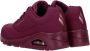 Skechers Donkerpaarse Air-Cooled Memory Foam Sneaker Purple Dames - Thumbnail 11