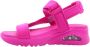 Skechers Casual Slip-On Sandalen Pink Dames - Thumbnail 6