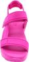 Skechers Casual Slip-On Sandalen Pink Dames - Thumbnail 7