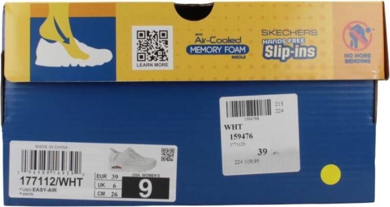 Skechers Easy-Air Sneakers White Dames