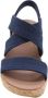 Skechers Arch Fit Beverlee Love Stay Dames Sandalen Navy Blue - Thumbnail 9