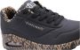 Skechers Sneakers met sleehak UNO-LOVING LOVE Vrijetijdsschoen lage schoen veterschoen met coole graffiti-print - Thumbnail 8
