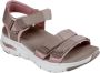 Skechers Fresh Bloom Flex Sandaal Beige Dames - Thumbnail 13