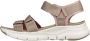 Skechers Fresh Bloom Flex Sandaal Beige Dames - Thumbnail 16