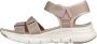 Skechers Flat Sandals Beige Dames - Thumbnail 2