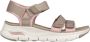 Skechers Flat Sandals Beige Dames - Thumbnail 3