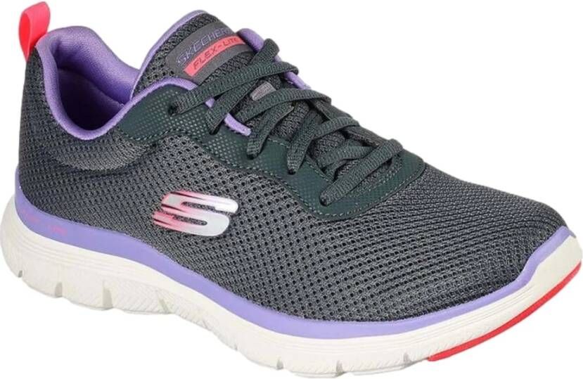Skechers Flex Appeal 4.0 Sneakers Gray Dames