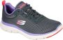 Skechers Zapatillas flex appeal 4.0 de mujer Grijs Dames - Thumbnail 2