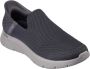 Skechers Go Walk Flex Hands Sneakers Gray Heren - Thumbnail 7