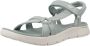 Skechers Sandalen GO WALK FLEX SANDAL-SUBLIME-X zomerschoen sandaal klittenbandschoen met goga mat voetbed - Thumbnail 7