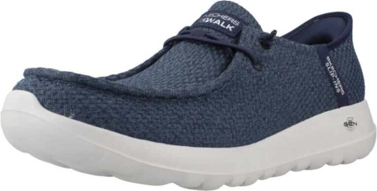 Skechers Flex Veterschoenen Blue Heren
