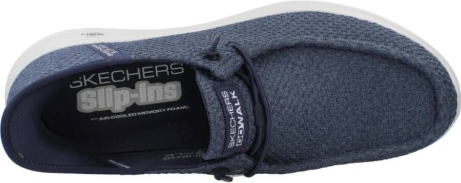 Skechers Flex Veterschoenen Blue Heren