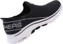 Skechers Go Walk 7 Mia Dames Instappers Zwart;Wit - Thumbnail 9