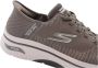 Skechers Slip-Ins Go Walk Arch Fit 2.0 Grand Select 2 Instappers Heren Taupe - Thumbnail 20