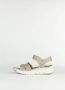 Skechers Fresh Bloom Flex Sandaal Beige Dames - Thumbnail 8