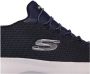 Skechers Geheugen Hardloopschoenen Blauw Blue Heren - Thumbnail 4