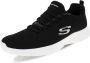 Skechers Geheugen Hardloopschoenen Zwart Wit Black Heren - Thumbnail 3