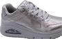 Skechers Sneaker 177768 PEW Uno Icon Lustrous Air Pewter Grijs Metallic - Thumbnail 5