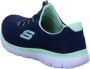 Skechers Slip-on sneakers Summits Vrijetijdsschoen comfortabele schoen met schokabsorberende tussenzool - Thumbnail 5