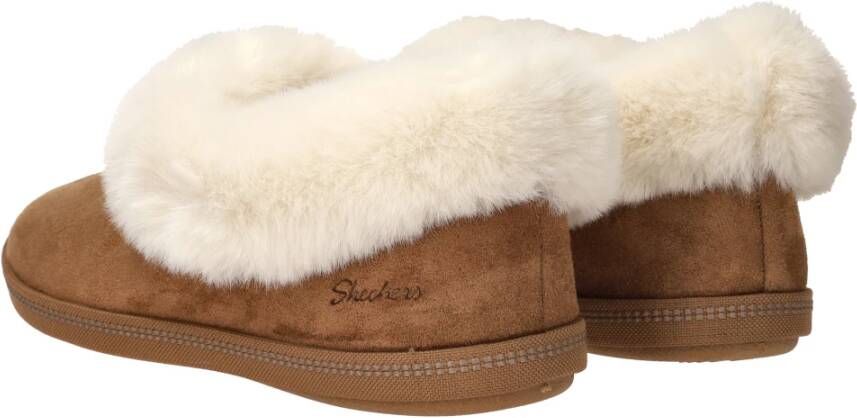 Skechers Gezellig Kampvuur Pantoffels Brown Dames