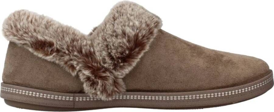 Skechers Gezellig Kampvuur Pantoffels Brown Dames