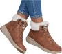 Skechers Glacial Ultra Cozyly Veterboot Dames Bruin Cognac - Thumbnail 4