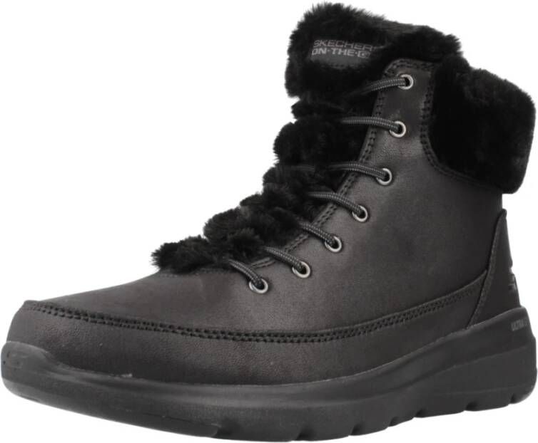 Skechers Glacial Ultra Winterschoenen Black Dames