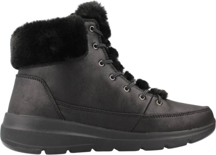 Skechers Glacial Ultra Winterschoenen Black Dames