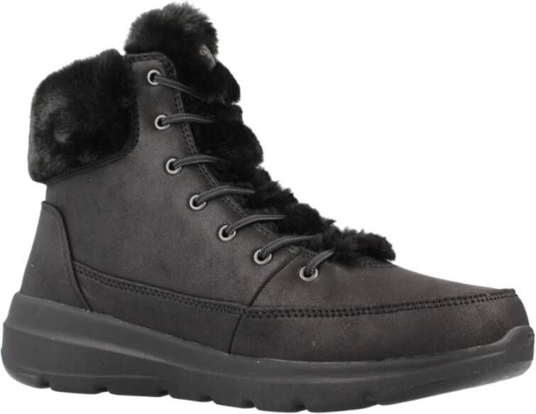 Skechers Glacial Ultra Winterschoenen Black Dames