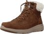 Skechers Glacial Ultra Cozyly Veterboot Vrouwen Bruin Cognac - Thumbnail 51