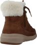 Skechers Glacial Ultra Cozyly Veterboot Vrouwen Bruin Cognac - Thumbnail 53