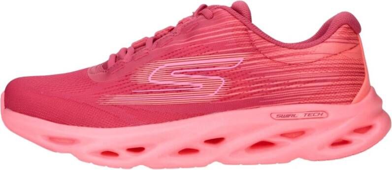 Skechers Go Run Swirl Tech Speed Ultimate Stride sneaker Pink Dames