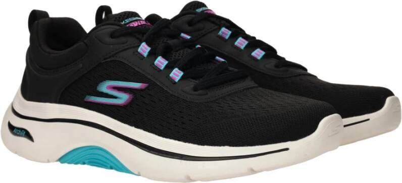 Skechers Go Walk Arch Fit 2.0 Balin Vegan sneaker Black Dames