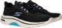 Skechers Go Walk Arch Fit 2.0 Balin VEGAN Sneaker Vrouwen Zwart - Thumbnail 9