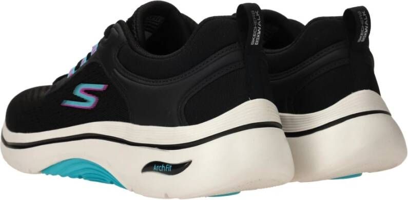 Skechers Go Walk Arch Fit 2.0 Balin Vegan sneaker Black Dames