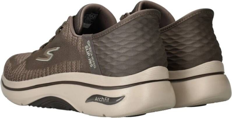 Skechers Go Walk Arch Fit 2.0 Grand Select 2 Slip-Ins instapper Brown Heren