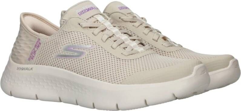 Skechers Go Walk Flex-Grand Entry Slip-Ins instapper Beige Dames