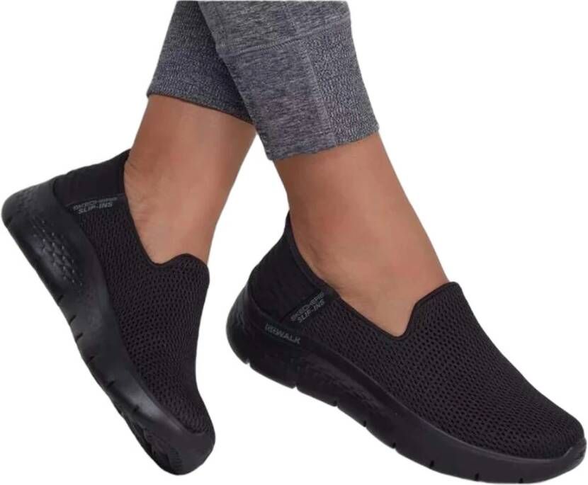 Skechers Hands Free Slip-Ins Go Walk Flex dames sneaker Zwart - Foto 9
