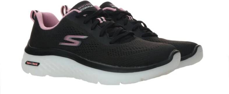 Skechers Go Walk Hyper Burst sneaker Zwart Dames