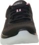 Skechers Go Walk Hyper Burst zwart roze sneakers dames(124578 BKPK ) - Thumbnail 8